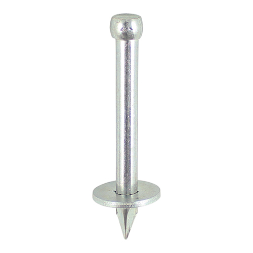 [TIM1300685] TIMCO Masonry Nails Washered Zinc - 25 x 3.70