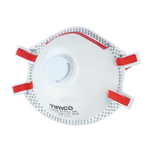 [TIM160011] FFP3 Moulded Valved Masks - One Size