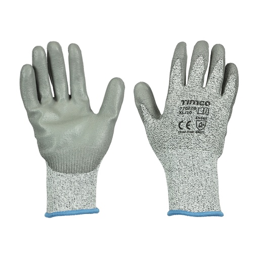 [TIM160022] High Cut C Glove PU HPPE Fibre - X Large