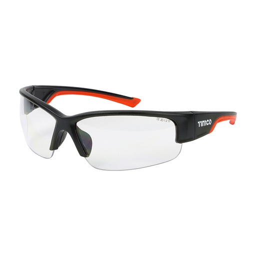 [TIM160033] Premium Safety Glasses Clear - One Size