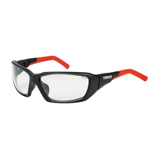 [TIM160035] Sport Style Adjustable Safety Glasses Clear - One Size