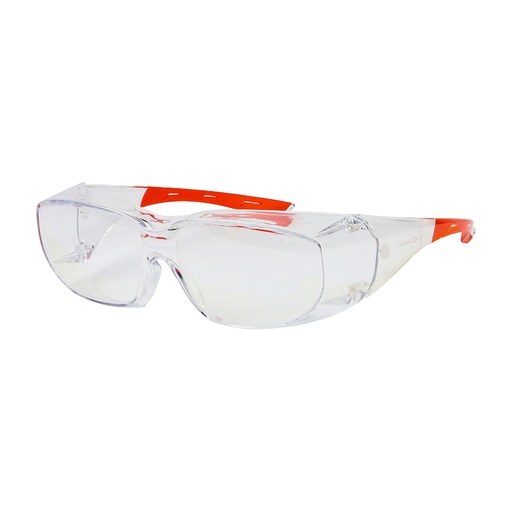 [TIM160062] Slimfit Overspecs Safety Glasses Clear -  One Size