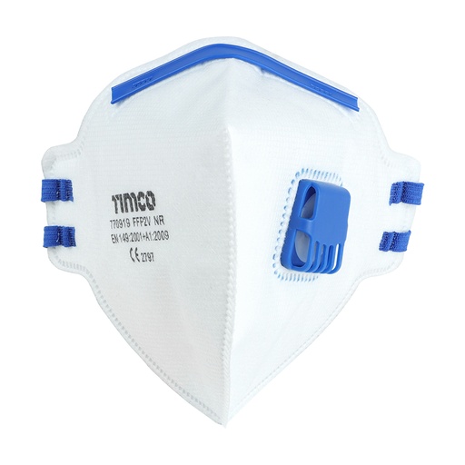 [TIM160076] FFP2 Fold Flat Valved Masks - One Size