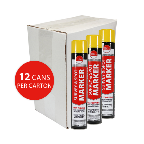 [TIM120059] Survey & Spot Marker Yellow - 750ml