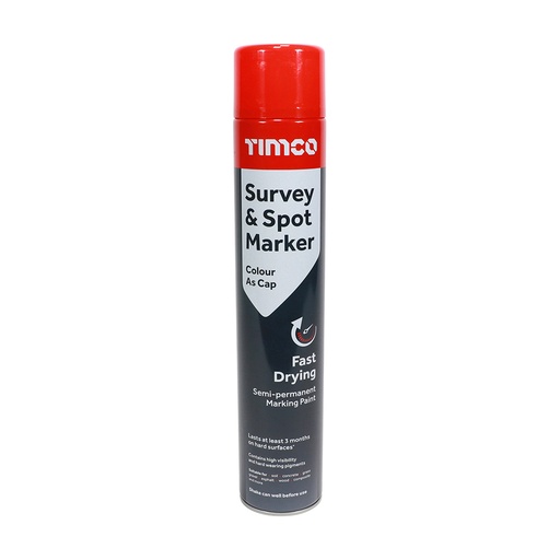 [TIM120066] Survey & Spot Marker Red - 750ml