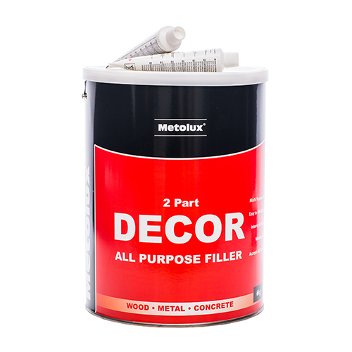 [TIM120139] Metolux 2 Part Decor All Purpose Filler Light Grey - 6kg
