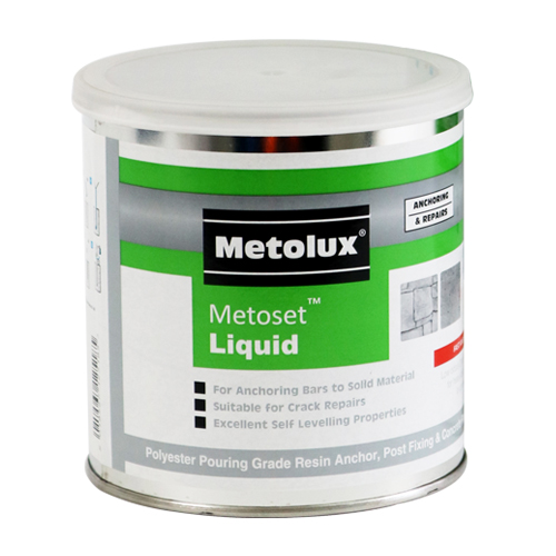 [TIM120155] Metolux 2 Part Metoset Liquid Mortar Grey - 5kg