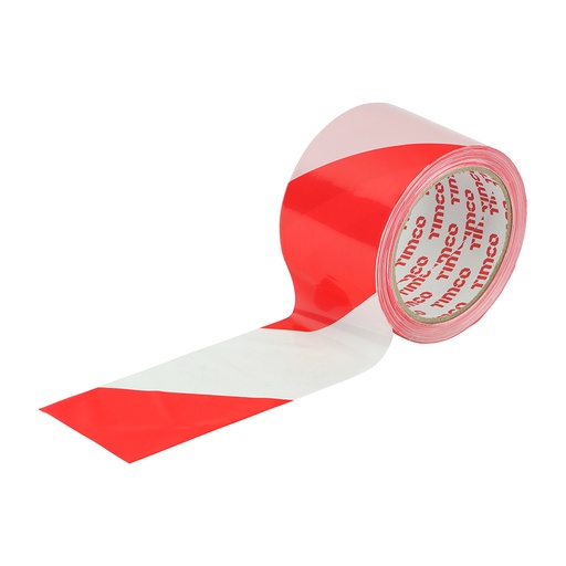[TIM180204] Barrier Tape Red & White - 100m x 70mm