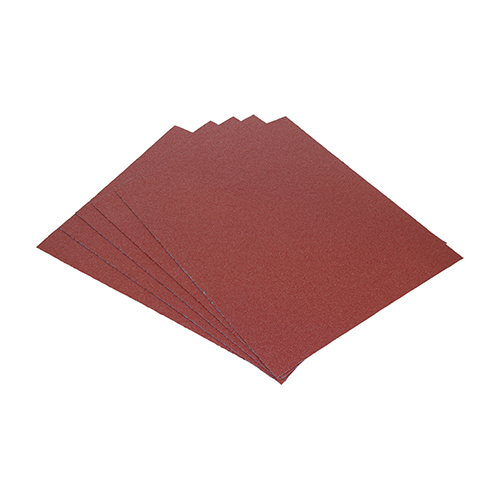 [TIM140003] Sanding Sheets 80 Grit Red - 230 x 280mm