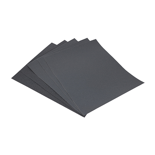 [TIM140008] Wet & Dry Sanding Sheets Mixed Black - 230 x 280mm (180/320)