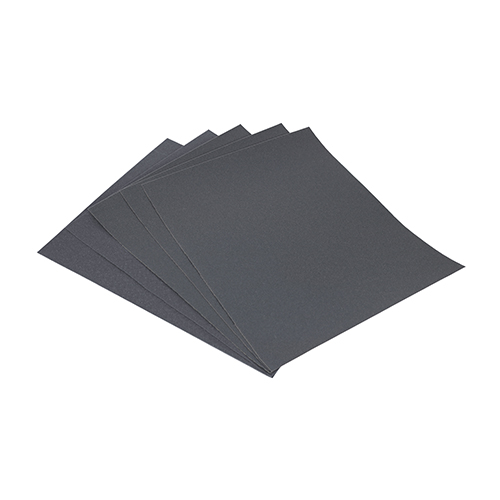[TIM140009] Wet & Dry Sanding Sheets 600 Grit Black - 230 x 280mm