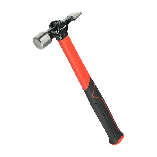 [TIM140034] Cross Pein Hammer, Fibreglass Handle Joiners Hammer - 8oz