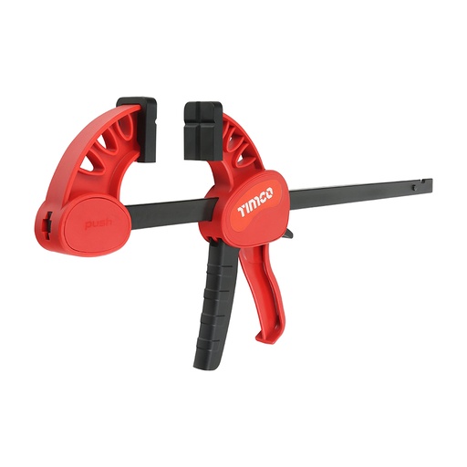 [TIM140049] Quick Change Bar Clamp, Two Piece Set, Heavy Duty 135kg Quick Release Woodworking Clamp, One Handed Clamp - 12" / 300mm Clamping Capacity