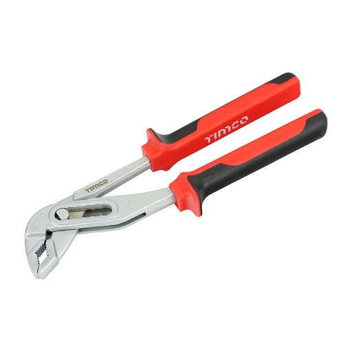 [TIM140080] Water Pump Pliers with Adjustable Anti-Slip Jaws and Soft-Grip Handles - 8" / 200mm