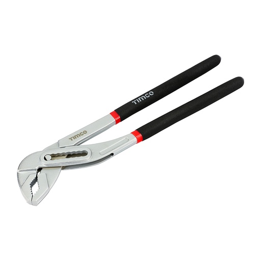 [TIM140082] Water Pump Pliers with Adjustable Anti-Slip Jaws and Soft-Grip Handles - 12" / 300mm