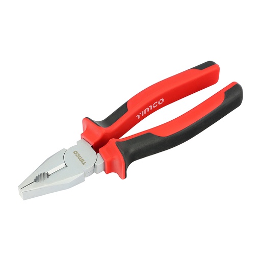 [TIM140086] Combination Pliers, Multi-purpose Grips & Cutters with Soft Grip Handles - 8" / 200mm