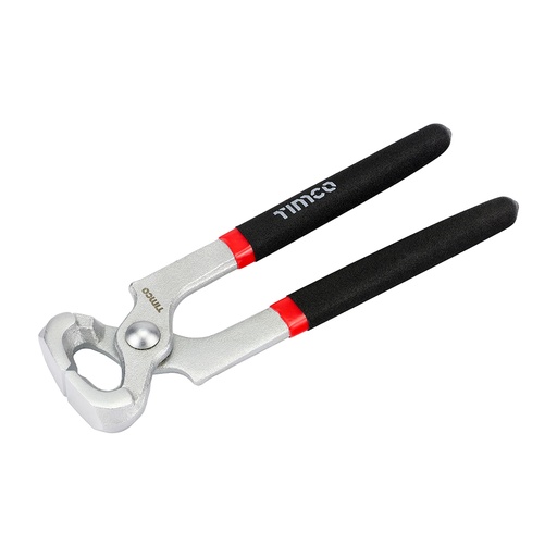 [TIM140097] Carpenters End Cutting Pliers, Pincer Head with Hardened Jaws and Anti-Slip Grips - 7" / 175mm