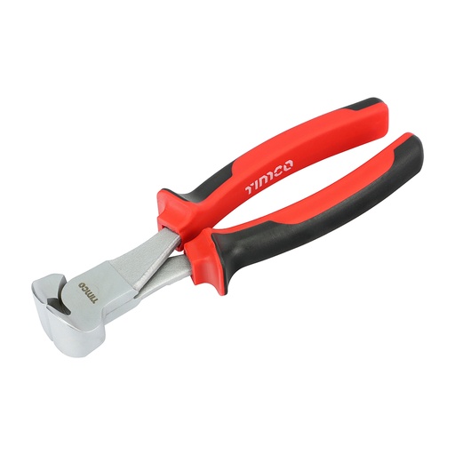 [TIM140098] Professional End Cutting Pliers, Pincer Head with Hardened Jaws and Soft-Grip Handles - 8" / 200mm