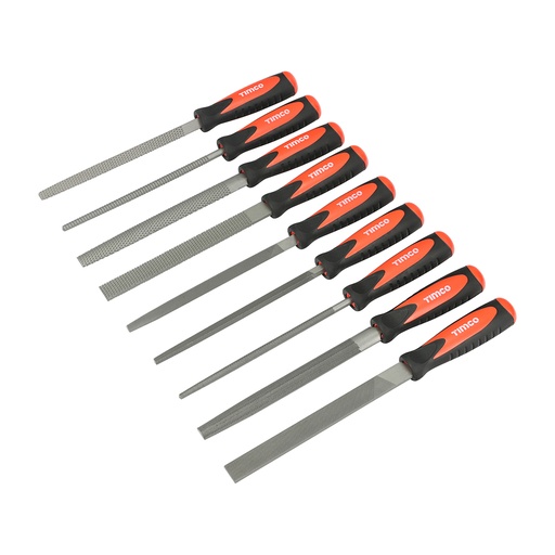 [TIM140155] File & Rasp Set - 9 Pieces