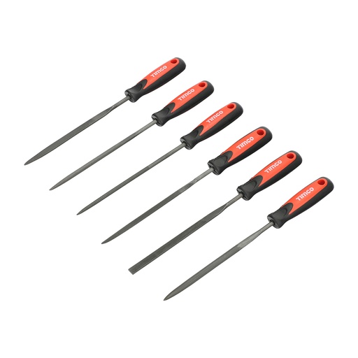 [TIM140157] Needle File Set - 6 Pieces