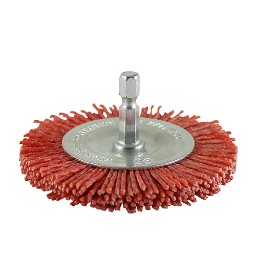 [TIM150002] Drill Wheel Brush Nylon - 100mm