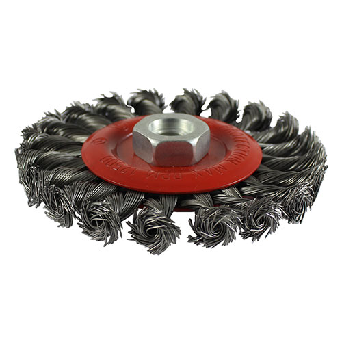 [TIM150025] Angle Grinder Wheel Brush Twisted Knot Steel Wire - 115mm