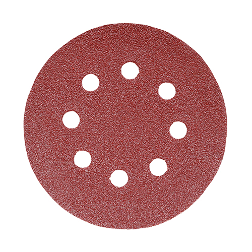 [TIM150081] Random Orbital Sanding Discs 60 Grit Red - 125mm