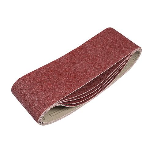 [TIM150087] Sanding Belts 40 Grit Red - 75 x 533mm