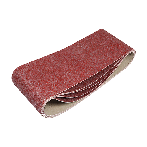 [TIM150097] Sanding Belts 40 Grit Red - 100 x 610mm