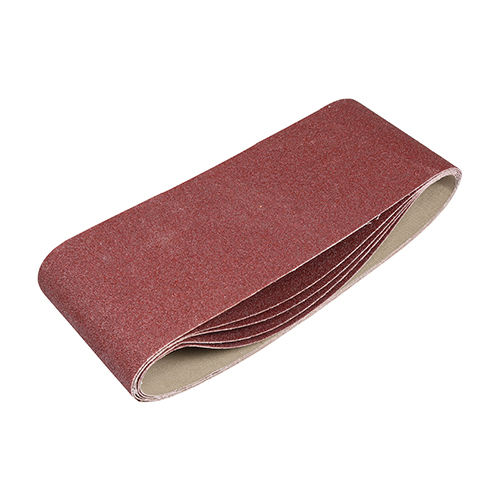 [TIM150114] Sanding Belts 120 Grit Red - 100 x 610mm