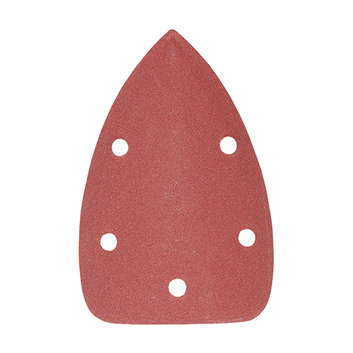 [TIM150137] Detail Sanding Pads 180 Grit Red - 95 x 136mm