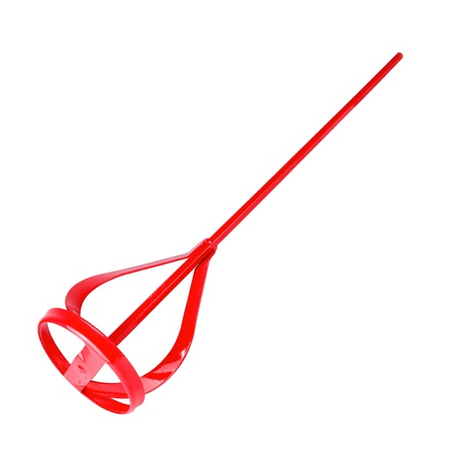 [TIM150245] Paint Mixer, Paint and Plaster Mixing Paddle for Drill, Red - 600 x 100mm
