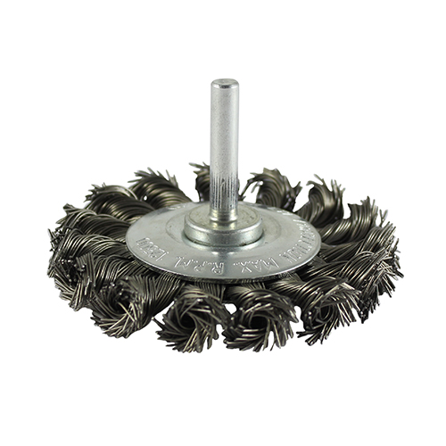 [TIM150259] Drill Wheel Brush Twisted Knot Steel Wire - 75mm