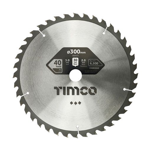 [TIM150560] Circular Saw Blade Combination Medium - 300 x 30 x 40T