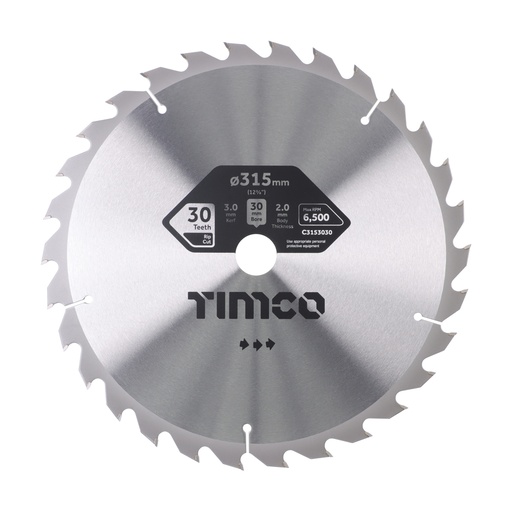 [TIM150563] Circular Saw Blade General Purpose Coarse/Medium - 315 x 30 x 30T