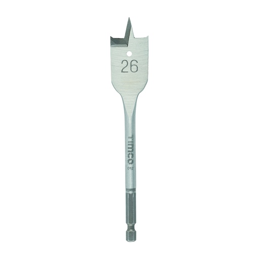 [TIM150620] Flat Wood Bits - 26.0 x 152