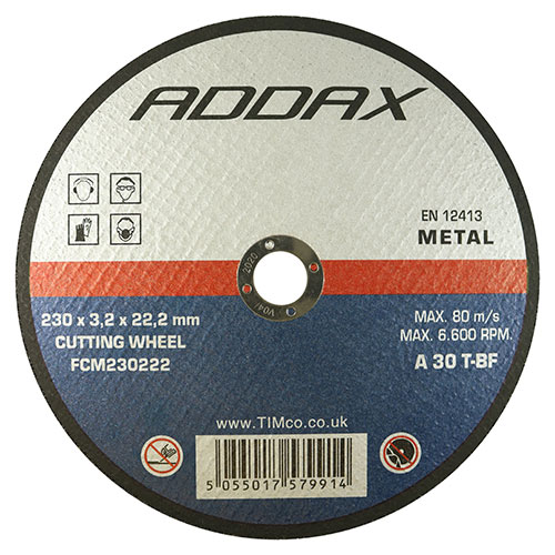 [TIM150632] B/Abrasive Flat Wheel Metal - 230 x 22.2 x 3.2