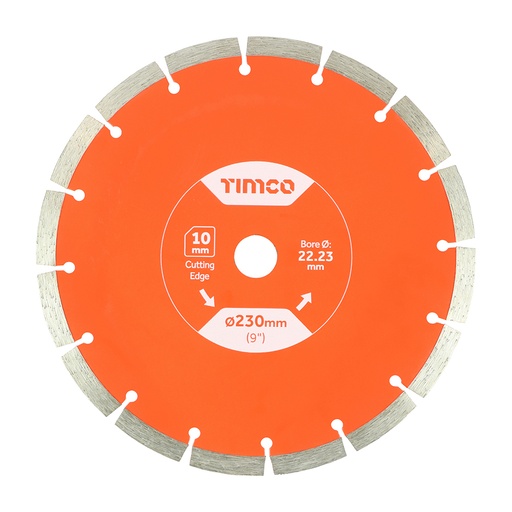 [TIM150654] Premium Diamond Blade Segmented  - 230 x 22.2