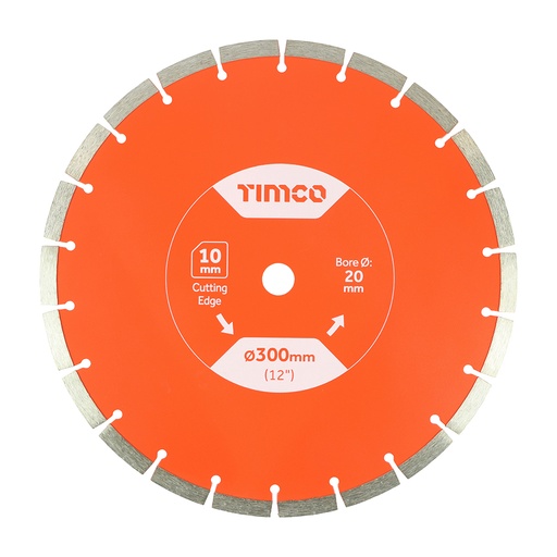 [TIM150655] General Purpose Diamond Blade Segmented  - 300 x 20.0