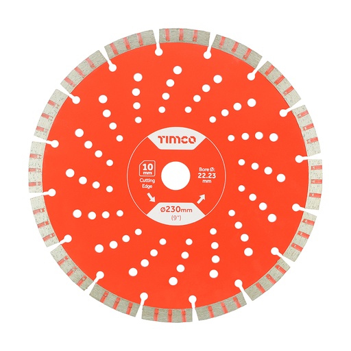 [TIM150658] Trade Diamond Blade Segmented - 230 x 22.2