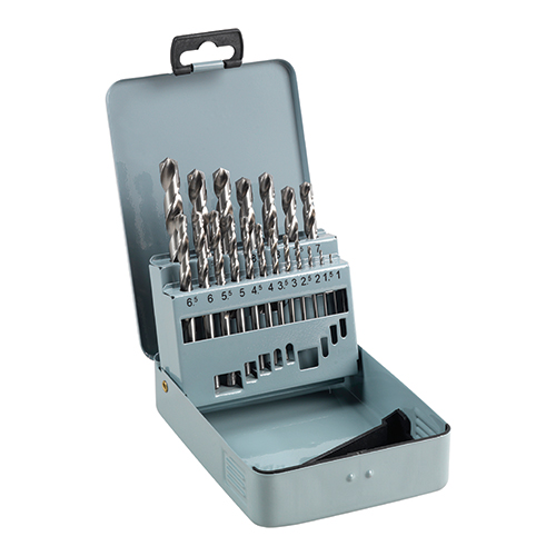 [TIM150885] Ground Jobber Drills Set HSS - 19pcs