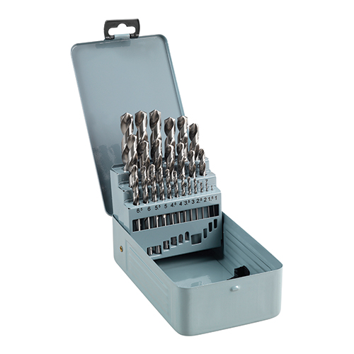 [TIM150891] Ground Jobber Drills Set HSS - 25pcs