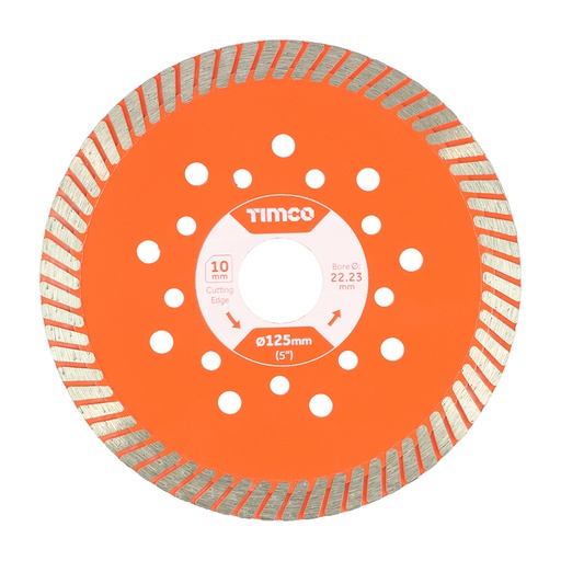 [TIM151059] Premium Diamond Blade Continuous  - 125 x 22.2