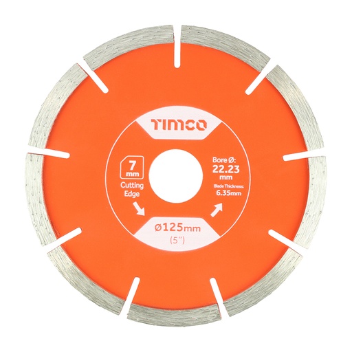 [TIM151083] General Purpose Mortar Raking Diamond Blade - 125 x 22.2