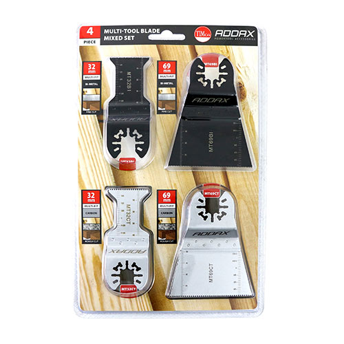 [TIM151109] Multi-Tool Sets 4 Piece Set - Mixed