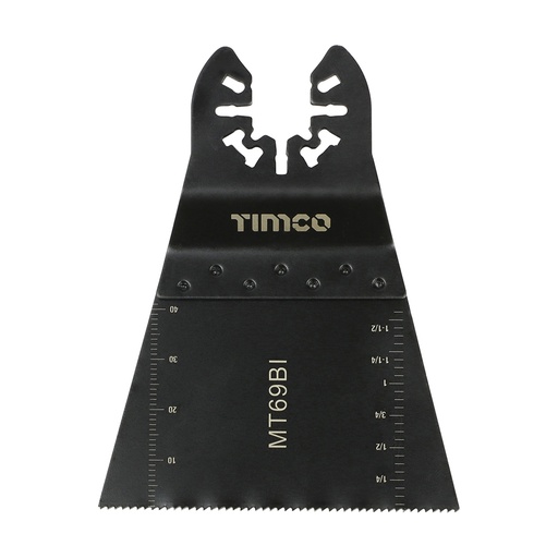 [TIM151111] Multi-Tool Fine Cut Blade For Wood/Metal Bi-Metal - 69mm