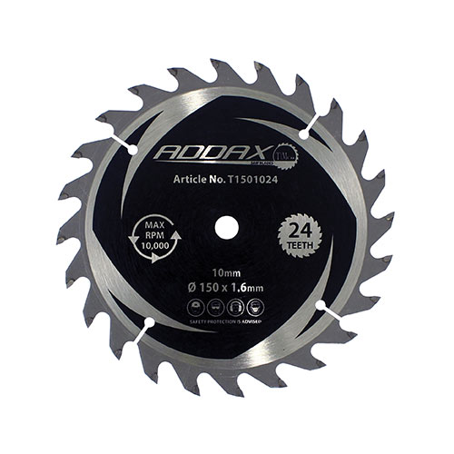 [TIM151262] Handheld Cordless Circular Saw Blade - 150 x 10 x 24T