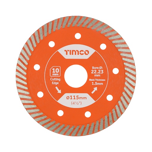 [TIM151277] Premium Tile & Ceramic Blade - 115 x 22.2