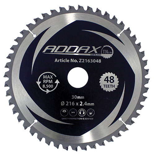 [TIM151289] 0Â° Mitre Saw Blade - 216 x 30 x 48T