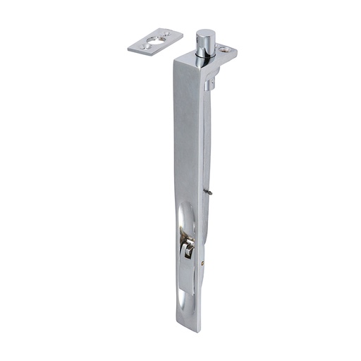 [TIM170057] Lever Action Flush Bolt Polished Chrome - 200 x 19mm